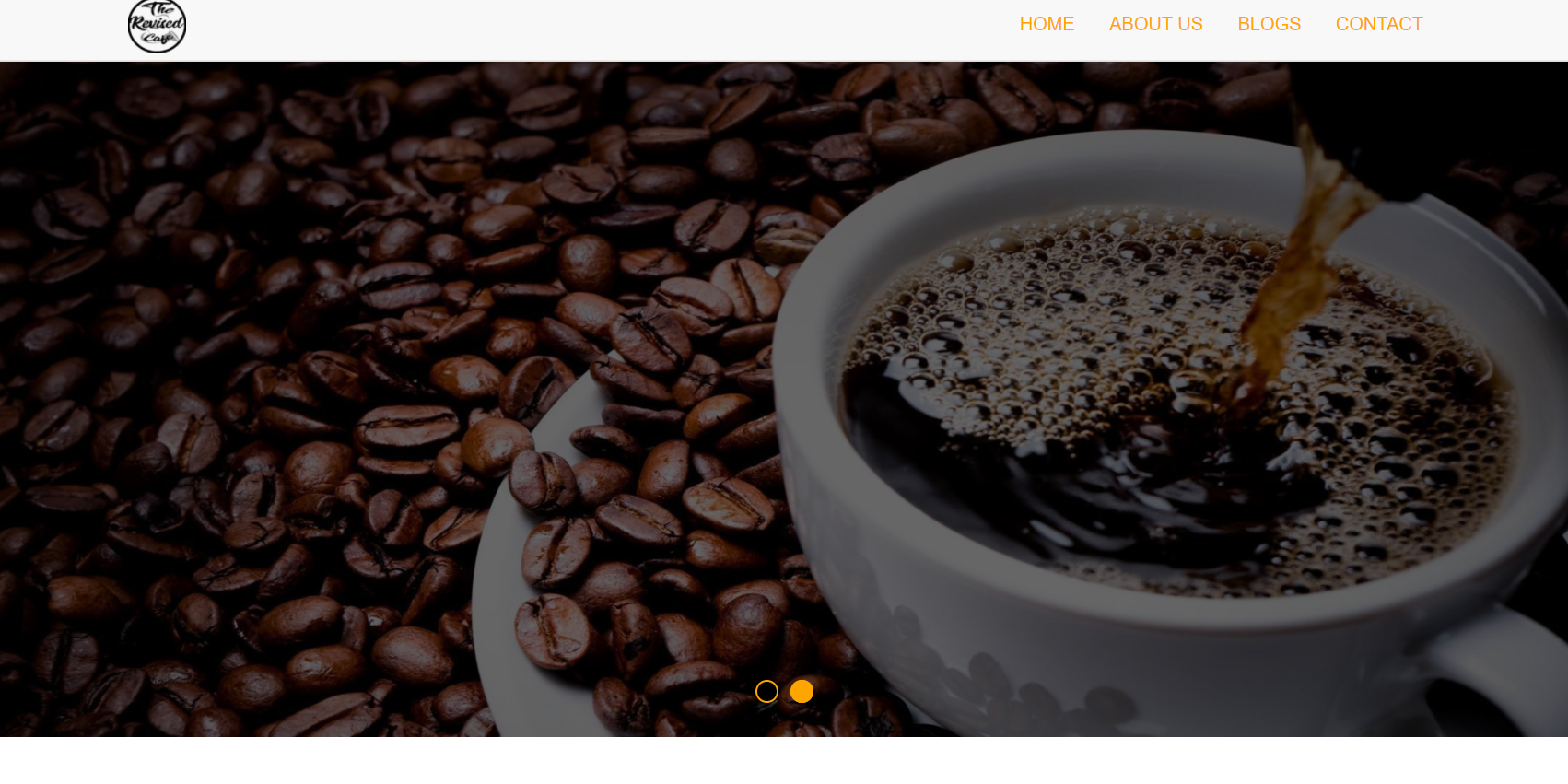 The Revised Cafe Website